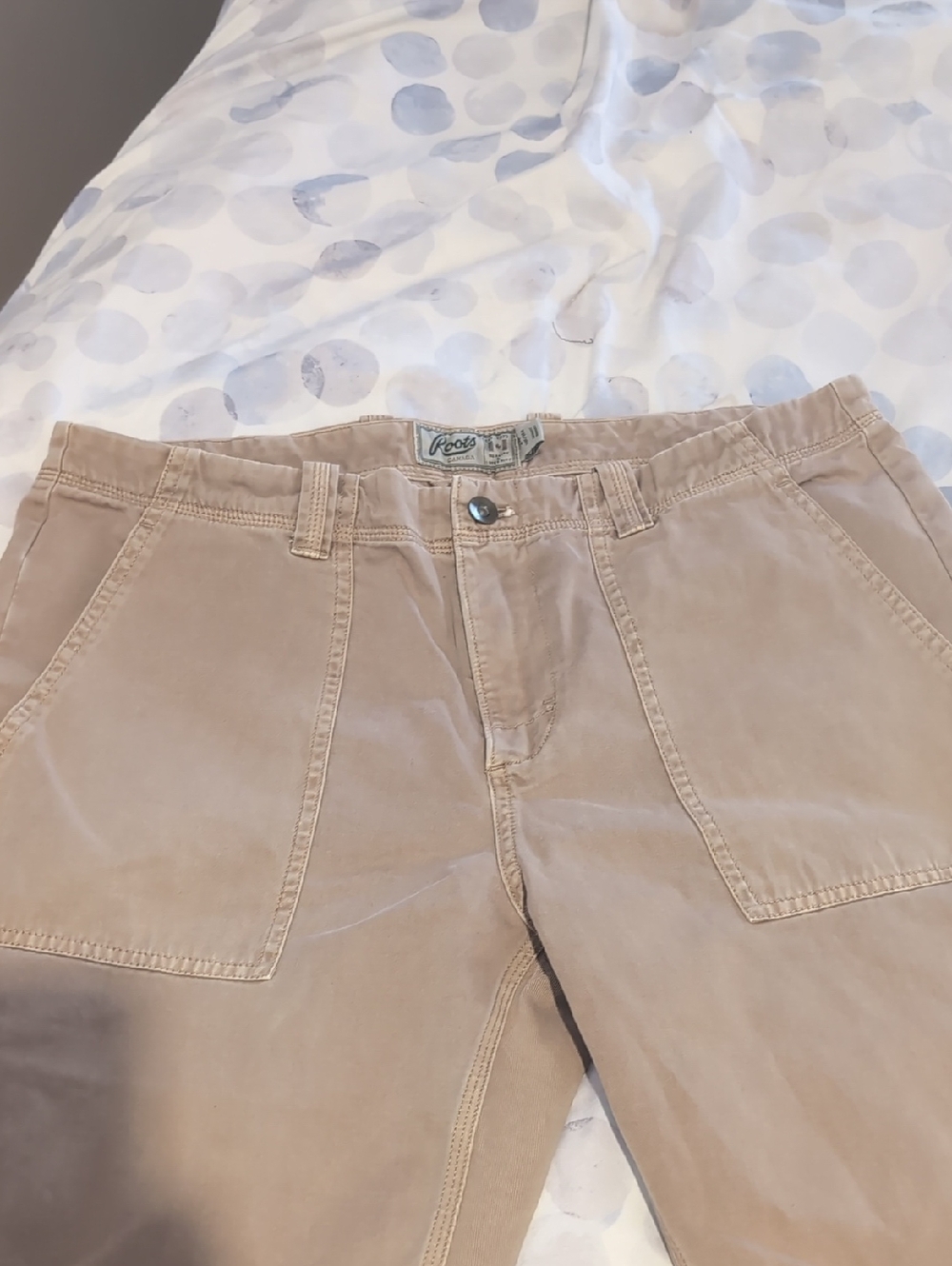 Roots Men’s Khaki Tan Chino Pants